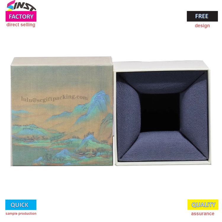 Подарочная коробка для чашек раскрывает культуру в деталях