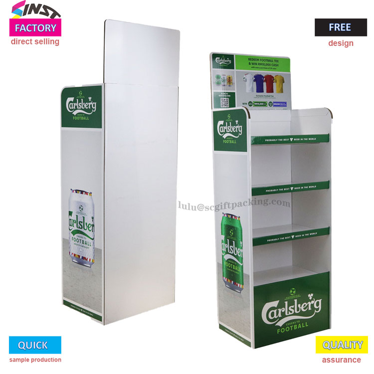 Как может стеллаж для демонстрации пива из гофрированного картона разжечь энтузиазм поклонников потребления?