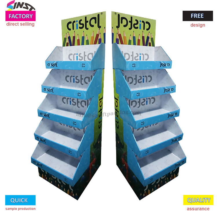 Нет ли подсветки на дисплее цветных ручек? Эта цветная подставка для ручек сразу же привлекает внимание покупателей!