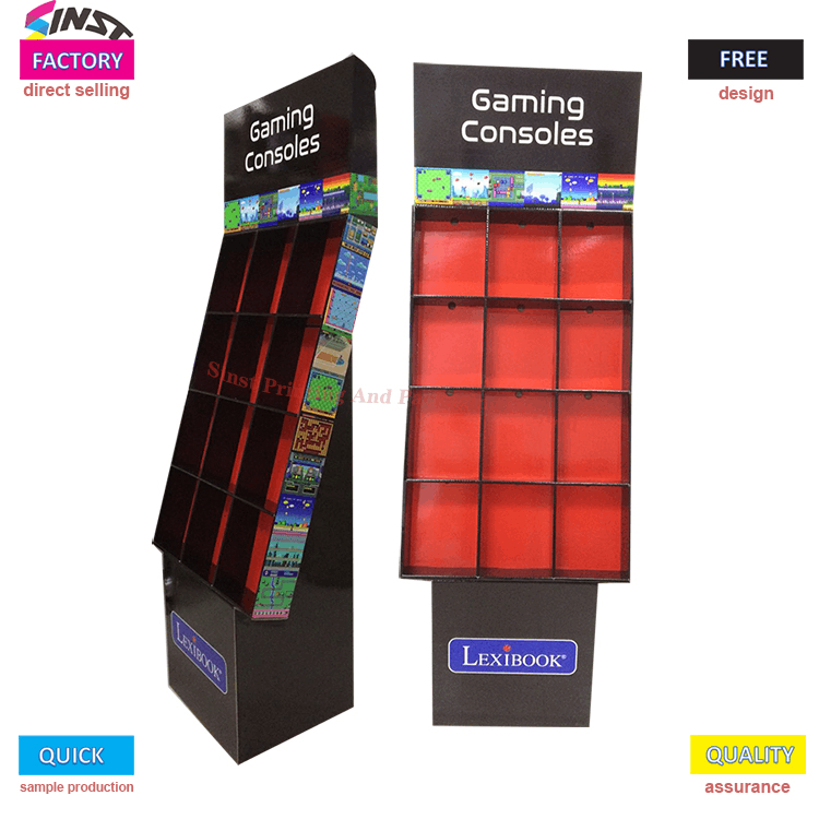 Все еще беспокоитесь о высокой стоимости дисплея терминала? Эта изготовленная по индивидуальному заказу картонная витрина помогает иностранным торговым брендам эффективно завоевывать зарубежные розничные рынки!